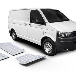 Kit completo protecciones RIVAL aluminio 6mm VW T5/T6 4motion (4 piezas)