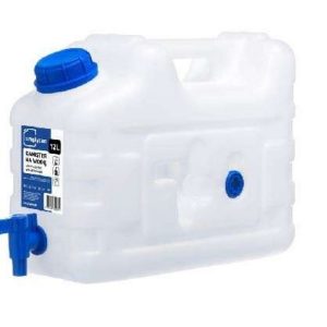 Depósito de agua de 12 litros con grifo