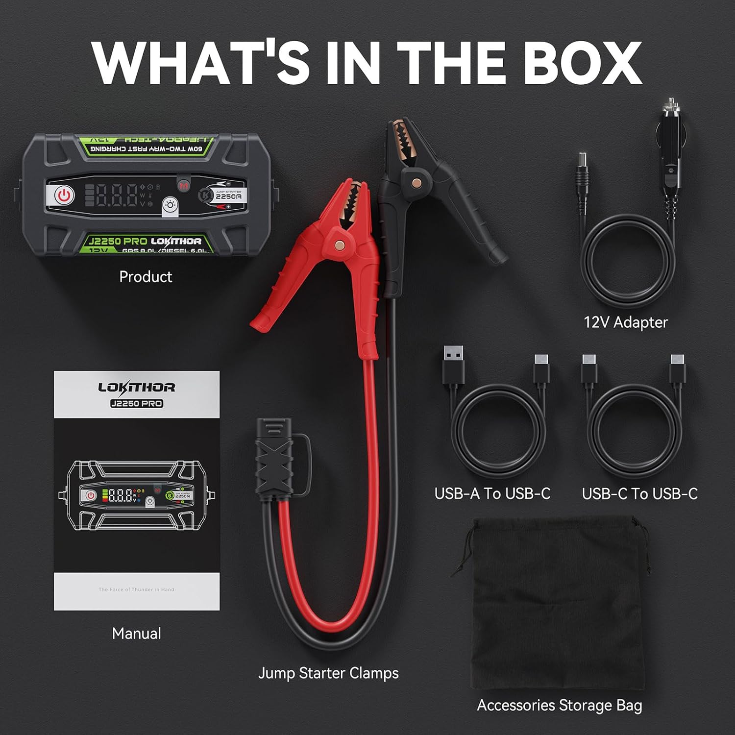 Arrancador Portátil J2250: Potencia y Seguridad en tu Vehículo - Imagen 3