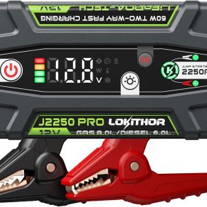 Arrancador Portátil J2250: Potencia y Seguridad en tu Vehículo