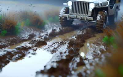 Cómo conducir en barro: guía de técnicas y preparación segura