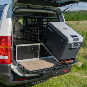 Bandeja deslizante y basculante