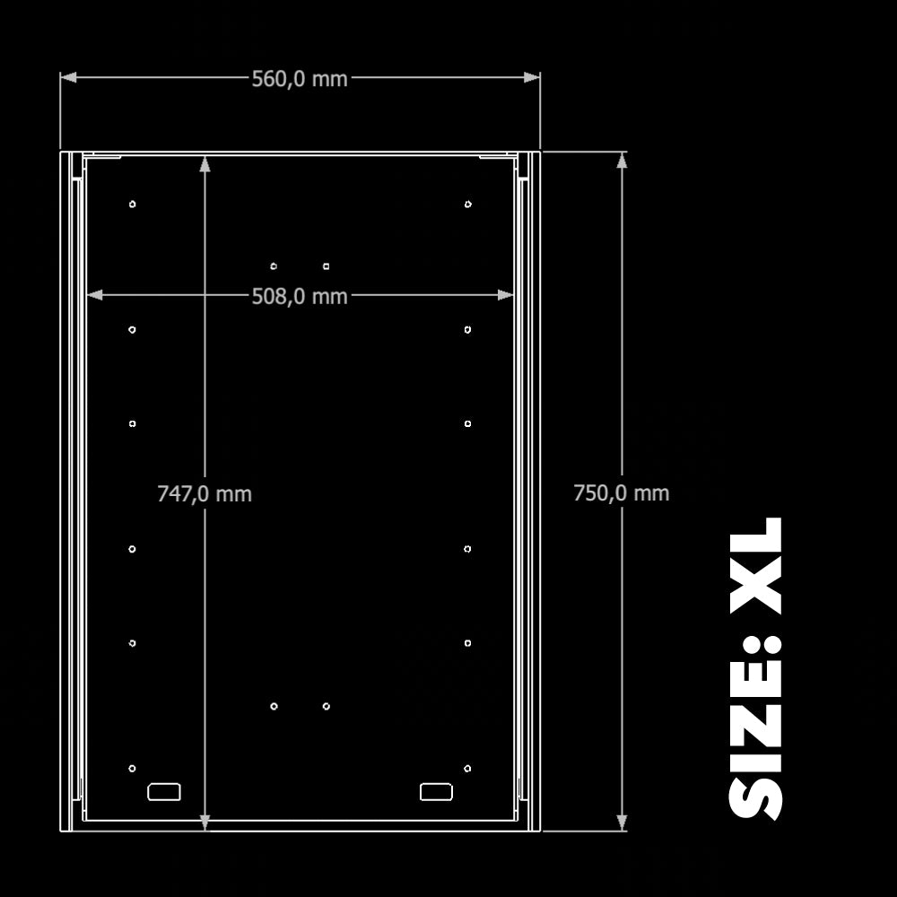 Bandeja para frigorífico o carga. Tamaño XL - Imagen 6